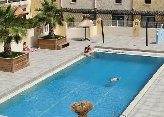 Familial Piscine, Parking, Proche - Ideal 4 Pers, Budget Serre, - Fr-1-796-58 Gruissan